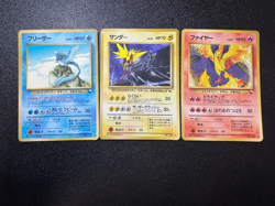 (MP) Articuno Zapdos Moltres 144 145 146 Glossy Vending Japanese Pokemon Card - Image 1