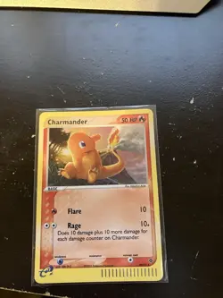 EX Dragon Charmander Holo Secret Rare Card 98/97 - Image 1