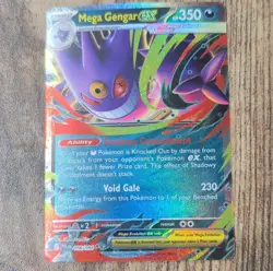 Pokemon TCG Mega Gengar EX 056/094 Phantasmal Flames Double Rare Holo 350HP ENG - Image 1