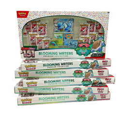Lot of (6) Pokemon TCG 151 Blooming Waters Premium Collection Boxes SEALED - Image 1