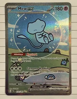 Pokemon TCG Bubble Mew EX 232/091 Paldean Fates Special Illustration Rare Card - Image 1
