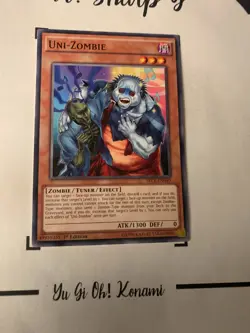 UNI-ZOMBIE - 1st EDITION SECE-EN040 ENGLISH Yu-Gi-OH! CARD COMMON KONAMI 2015 - Image 4
