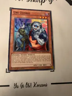 UNI-ZOMBIE - 1st EDITION SECE-EN040 ENGLISH Yu-Gi-OH! CARD COMMON KONAMI 2015 - Image 5