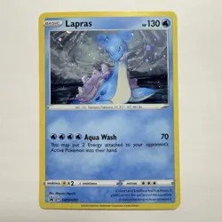 2020 Pokemon TCG Lapras Holo SWSH051 Black Star Promo NM - Image 1