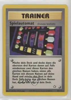 Arcade Game German Pokemon Neo Genesis #83 2000 - Image 1
