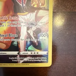 Pokemon Charizard TG03/TG30 Full Art Holo Ultra Rare Lost Origin Trainer 2022 - Image 5