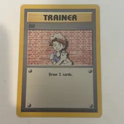 Bill 91/102 Base Set Unlimited Common 1999 Pokemon TCG - LP/MP - Image 1
