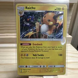 The Pokemon Company Raichu Blister Exclusives Cosmos Holo 041/147 110 HP Stage 1 - Image 1