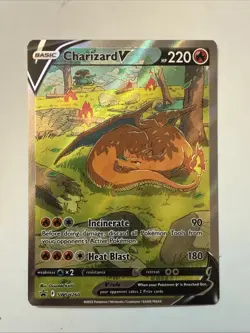 Charizard V SWSH260 Holo Promo Sword & Shield Promo Pokemon Near Mint - Image 1
