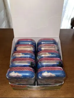 Pokemon TCG Ascended Heroes MINI TIN DISPLAY BOX Factory Sealed 10x Tins - Image 2