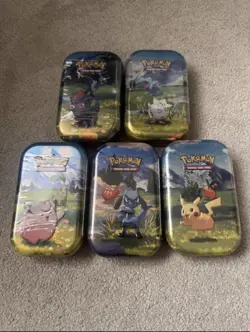 Pokemon TCG Ascended Heroes MINI TIN DISPLAY BOX Factory Sealed 10x Tins - Image 4