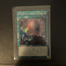 YUGIOH RA05-EN072 Primite Lordly Lode Secret Rare 1st Edition NM - Image 1