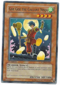 Goe Goe the Gallant Ninja [1st Edition] FOTB-EN024 YuGiOh Force of the Breaker - Image 1