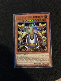 Yugioh Sandaion, the Timelord BLRR-EN025 Ultra Rare 1st Ed NM - Image 1
