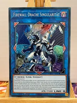 Firewall-Drache Singularitat MP24-DE087 Secret Rare Deutsch NM YUGIOH - Image 1
