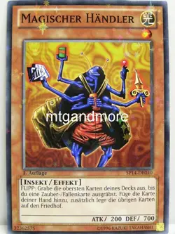 Yu-Gi-Oh - 1x Magischer Handler - SP14 - Starfoil - Star Pack 2014 - Image 1