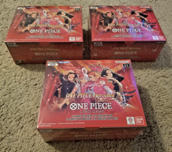 Lot of 3 Sealed One Piece EB-03 Extra Booster Box Heroines Edition - English New - Image 1