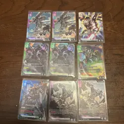 Gundam Card Game GD02 GD03 ST07 Lot LRs New - Image 1