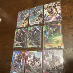 Gundam Card Game GD02 GD03 ST07 Lot LRs New - Image 3