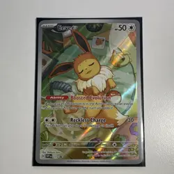 Pokemon Eevee 173 Scarlet & Violet Promo Holo Basic Card 2025 - Image 1