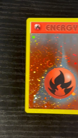 Pokemon League Promo ENERGIZE YOUR GAME Fire Energy Card Vintage Swirl! - Image 2