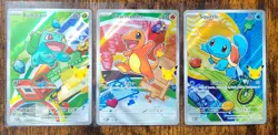 Pokemon First Partner Collection Lot 3 Cards Charmander Squirtle Bulbasaur Promo - Image 1