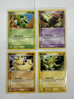 Vintage Lot Of 40 Pokemon EX Emerald Non Holo Cards NM-LP - Image 2