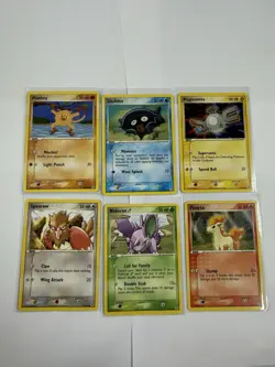 Vintage Lot Of 62 Pokemon EX FireRed & LeafGreen Non Holo Cards NM-LP - Image 2