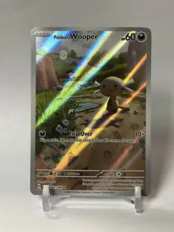 Paldean Wooper 102/094 Pokemon Illustration Rare ME02: Phantasmal Flames Card NM - Image 1