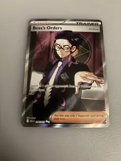 Pokemon TCG Boss's Orders 256/217 Ascended Heroes Ultra Rare NM Card - Image 1