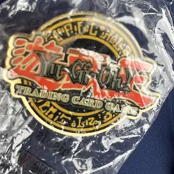 Two Yu-gi-oh Trading Card Game Duelist League 1996 Badge Hat Pins - Image 3