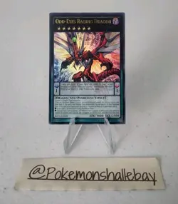 Odd-Eyes Raging Dragon RATE-EN048 *NM* Unlimited Edition Ultra Rare Yugioh Card - Image 1