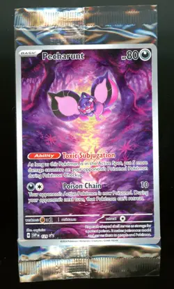 Pecharunt 129 Black Star Promo (Sealed) - Pokemon TCG - S&V Promo Cards - Image 1