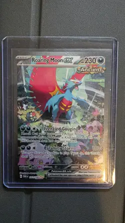 Pokemon TCG Roaring Moon EX Sir 251/182 Paradox Rift Card - Image 1