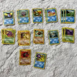 Vintage Pokemon Card Lot WOTC 1999-2000 Base Jungle Fossil Holos Rare 100+cards - Image 2