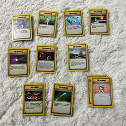 Vintage Pokemon Card Lot WOTC 1999-2000 Base Jungle Fossil Holos Rare 100+cards - Image 4