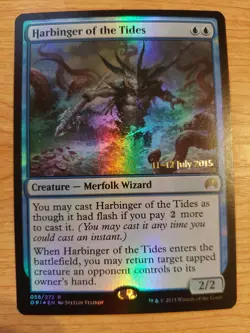 Harbinger of the Tides - 058/272 (Prerelease Cards) - Near Mint NM - Foil - Image 1