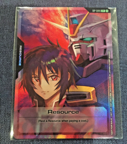 Gundam Card Game RP-044 Resource Shin & Impulse Gundam ENGLISH Promo - Image 1