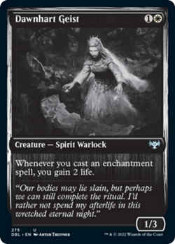 Dawnhart Geist (Silver Screen) FOIL Innistrad: Double Feature - Crimson Vow NM - Image 1