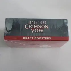 MTG Magic Gathering-Crimson Vow Innistrad-Factory SEALED Draft Booster Box-NEW - Image 3