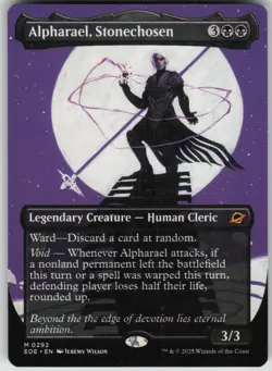MTG TCG Alpharael, Stonechosen (Borderless) M Edge of Eternities 292 - Image 1