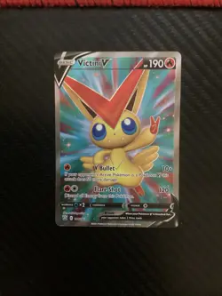 Victini V (Full Art) Pokemon Battle Styles 144/163 Near Mint - Image 1