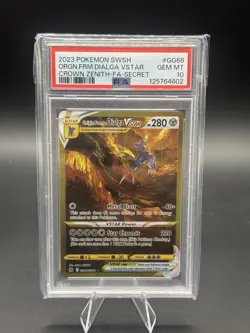 Pokemon Crown Zenith Dialga GG68 FA Secret Galarian Gallery PSA 10 Gem Mint - Image 1