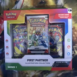 Pokemon TCG First Partner Illustration Collection Series 1 BRAND NEW SEALED - Image 1