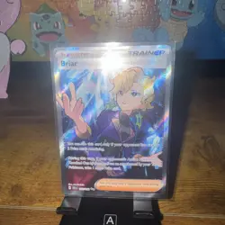 Pokemon Briar 163/142 Stellar Crown Ultra Rare Full Art Holo NM - Image 1
