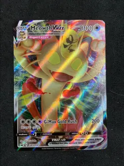 Meowth VMAX - SWSH005 Sword & Shield Promo Cards #SWSH5 Promo Holo NM Pokemon - Image 1
