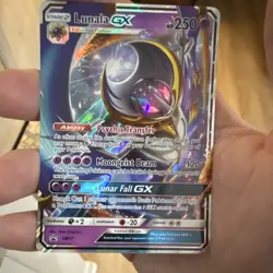 Lunala GX Full Art Promo Holo SM17 SM Stage 2 Psychic 250 HP Pokemon Card - Image 1