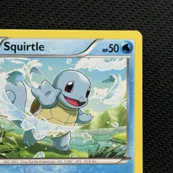 Pokemon BW Plasma Blast Squirtle Card #14/101 LP - Image 3
