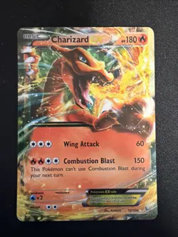 Pokemon TCG Charizard EX Flashfire XY Holo Rare Card 12/106 - Image 1
