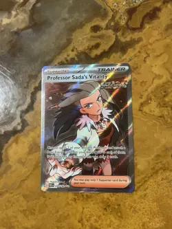 Pokemon Professor Sada's Vitality 239/182 SV04: Paradox Rift Full Art Holo - Image 1